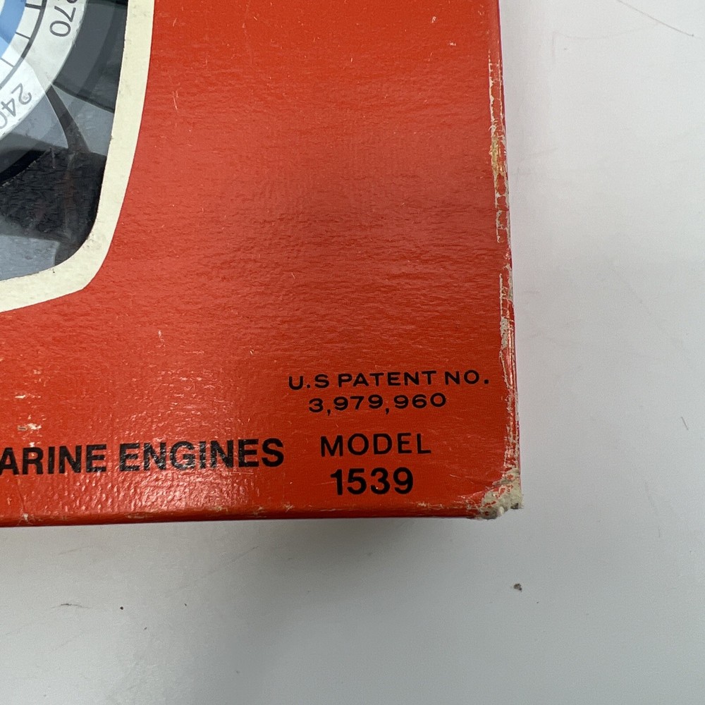 Vintage RAC Rotating Dial Engine Compression Tester Seal-Kwic Model 1539 EUC
