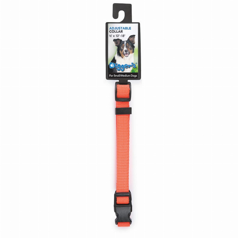 DGR 5/8in Adjustable Collar Neon Orange