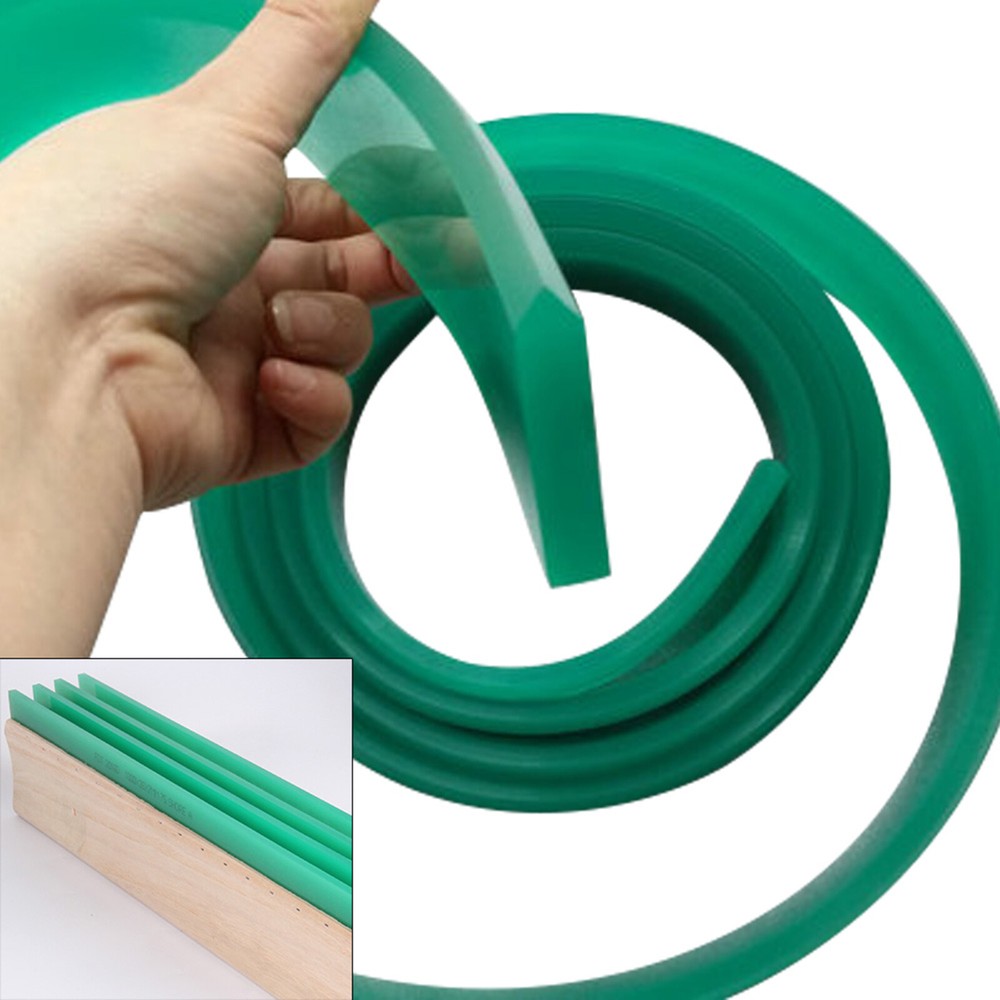 72"- 80 Duro Silk Screen Printing Squeegee Blade Screenprinting 6FT Polyurethane