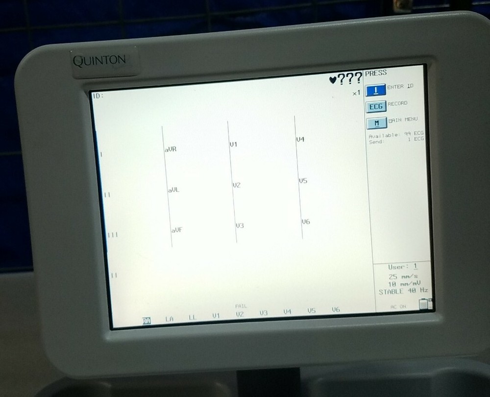 Quinton Eclipse Premier ECG Unit