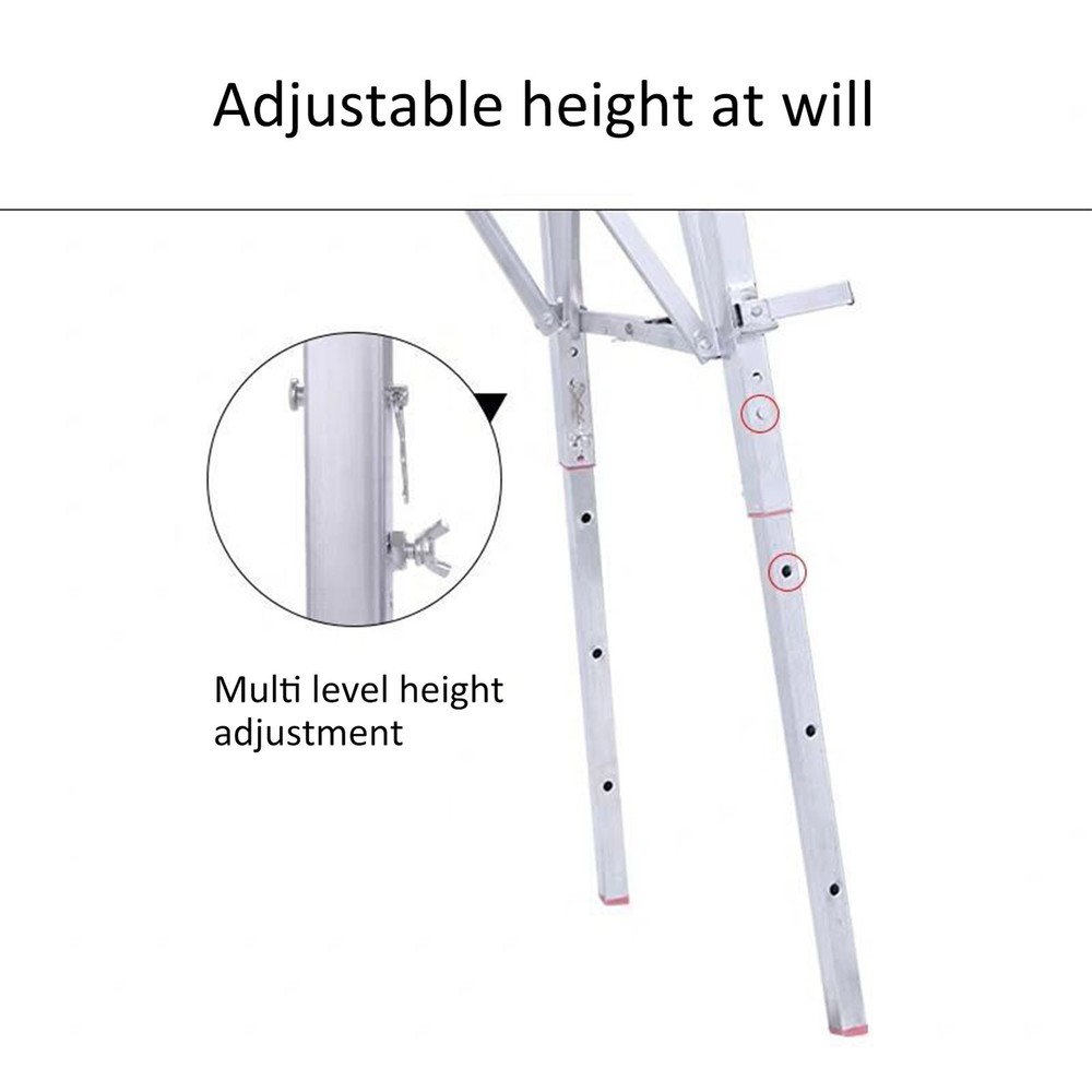 Portable Folding Scaffolding P latformWork Bench Scaffold With Adjustable Height
