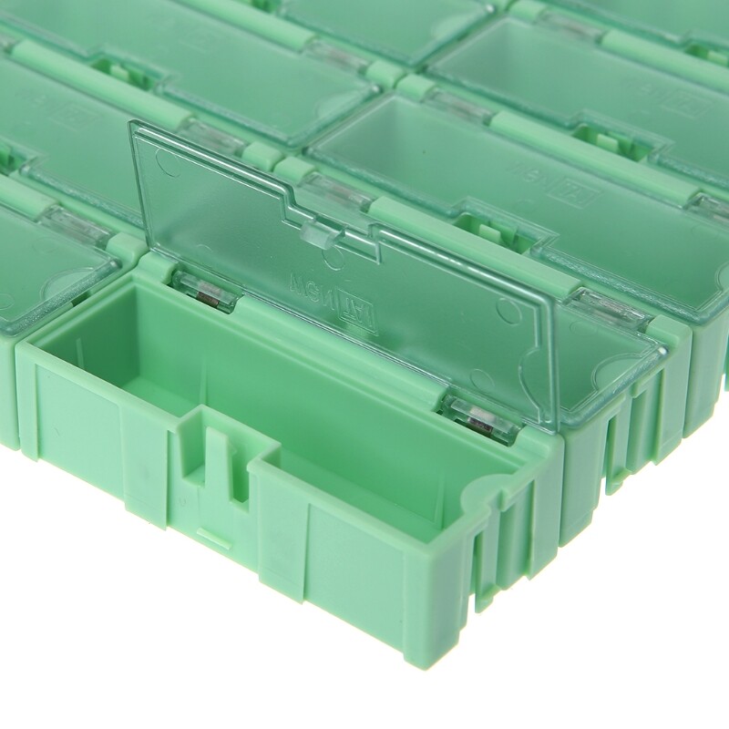 Mini SMT Electronic Box IC Electronic Components Storage for Case 75x31.5x21