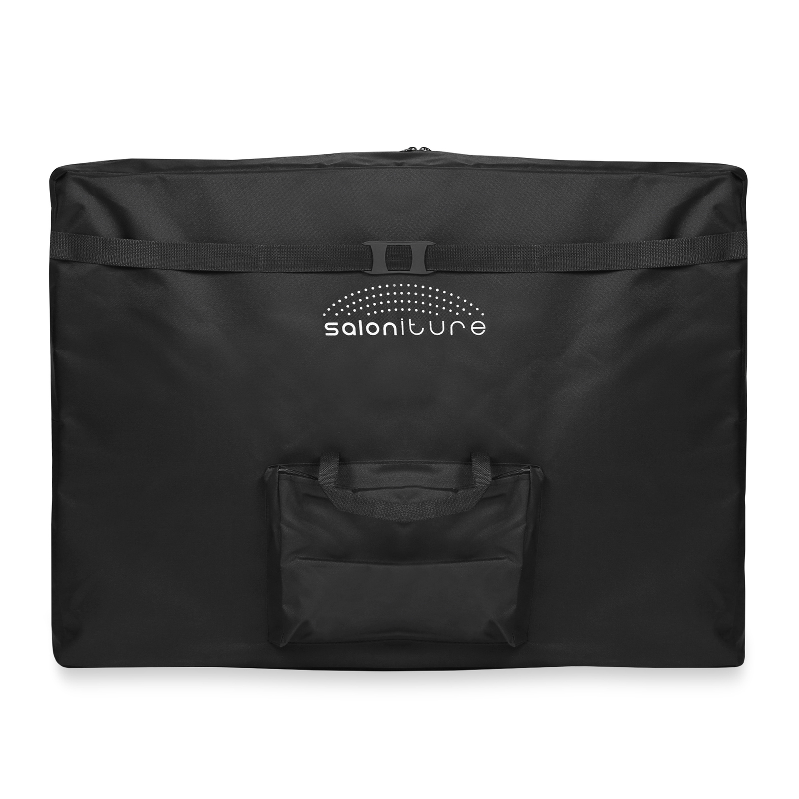 Portable Massage Table - Tilt Backrest Aluminum Legs with Carrying Case - Black