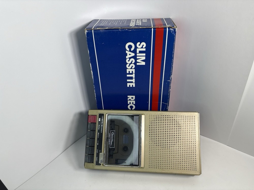 Slim Cassette Recorder Vintage