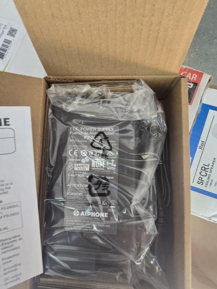 Aiphone PS-2420UL V2 DC Power Supply for Intercom Systems – NEW in Box