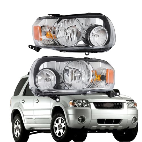 Headlight Assembly Replacement for Escape 2005-2007 Left Driver and Right