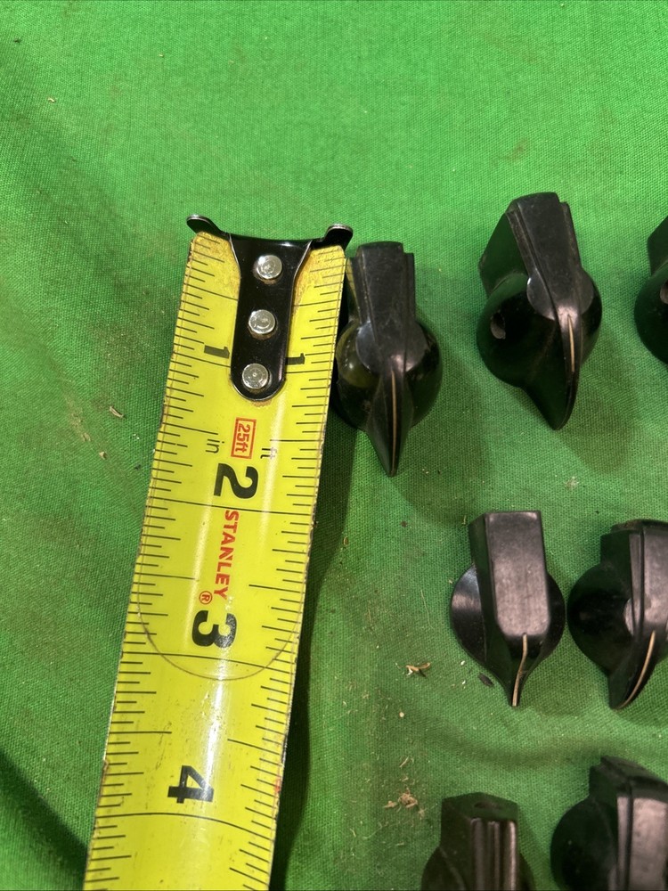 Vintage Bakelite 20 Chicken Head Pointer Electrical Equipment Radio Amp Knobs