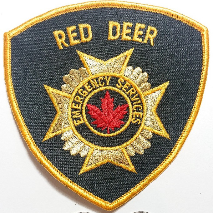 Red Deer Fire Department Patch Badge Crest