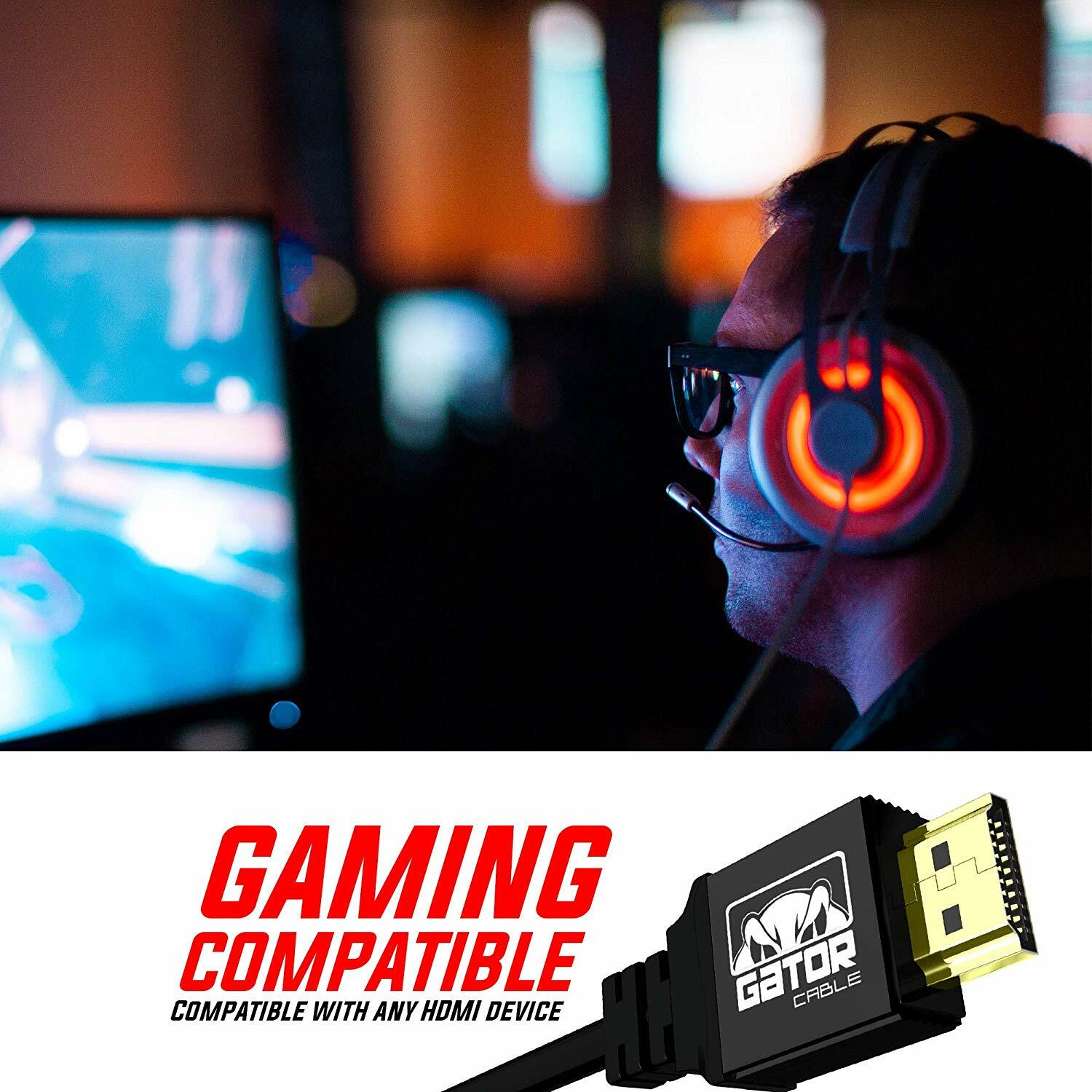 4K HDMI 2.0 Cable UHD Ultra HD High Speed 2160P HDR 60Hz 18Gbps Dolby HDCP HDTV