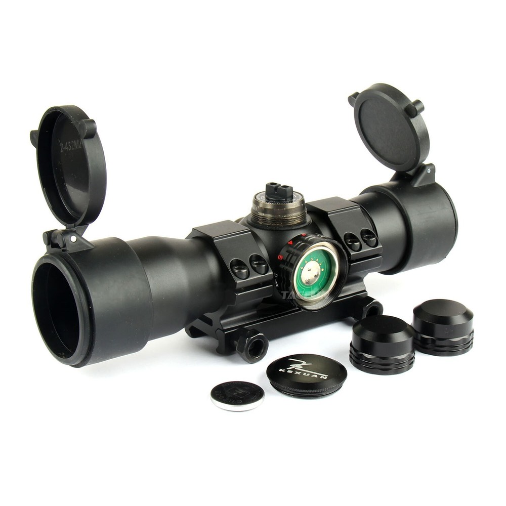 Compact Tactical 35mm R/G Dot Scope With Mount