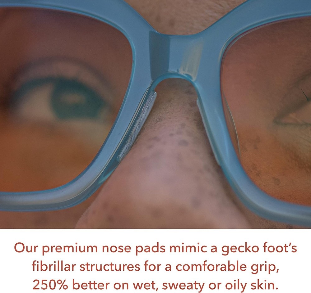 Innovative Microstructured Fibers Nose Pads - Black Pair