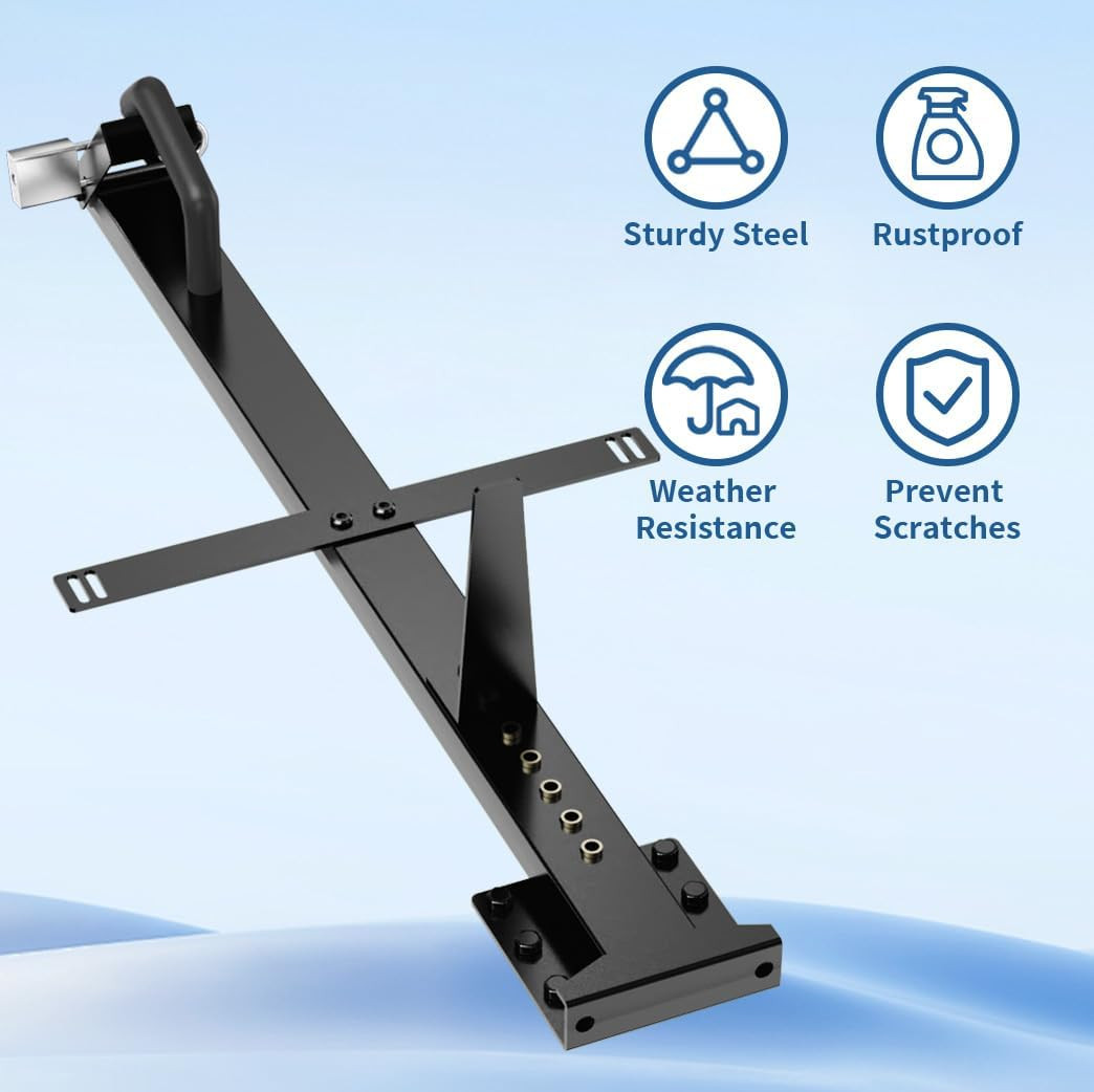 Heavy Duty Backpack Blower Rack, Leaf Blower Rack Holder for Trailers, Backpack