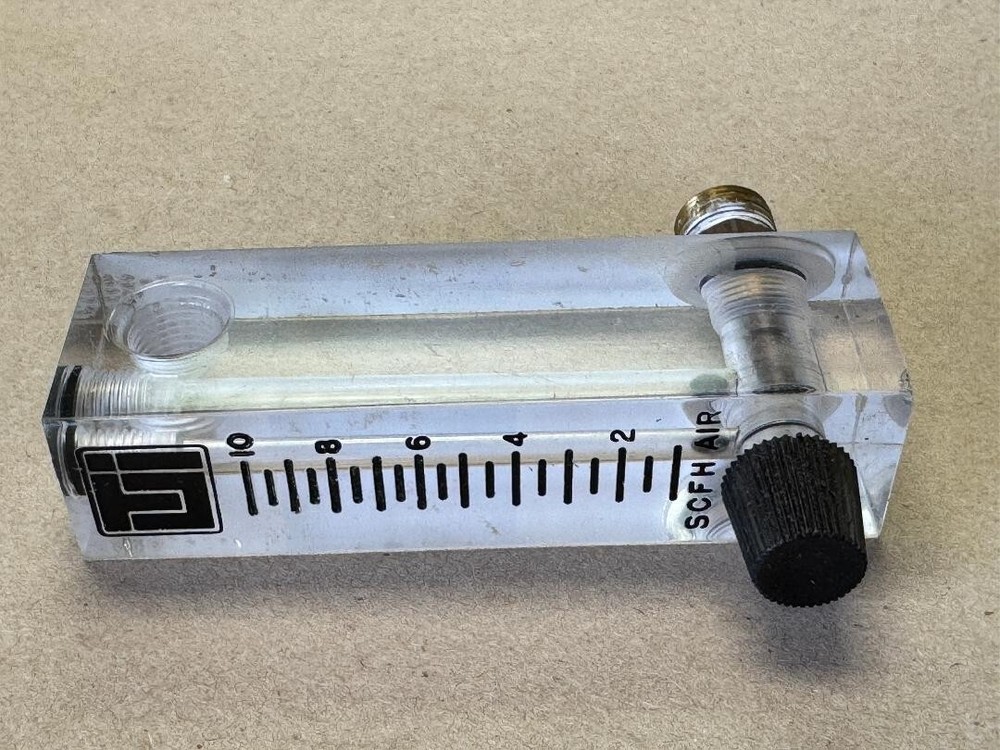 TUI 0-10 SCFH AIR FLOW METER