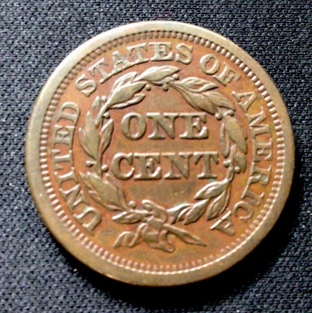 1853 Large Cent XF+! ENN Coins