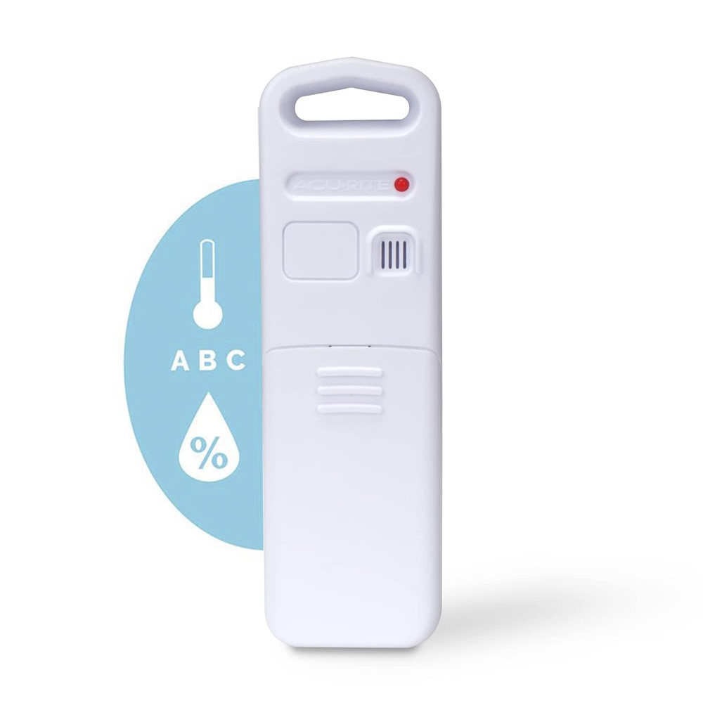 Wireless Indoor Outdoor Temperature and Humidity Sensor with A-B-C Switch (06002