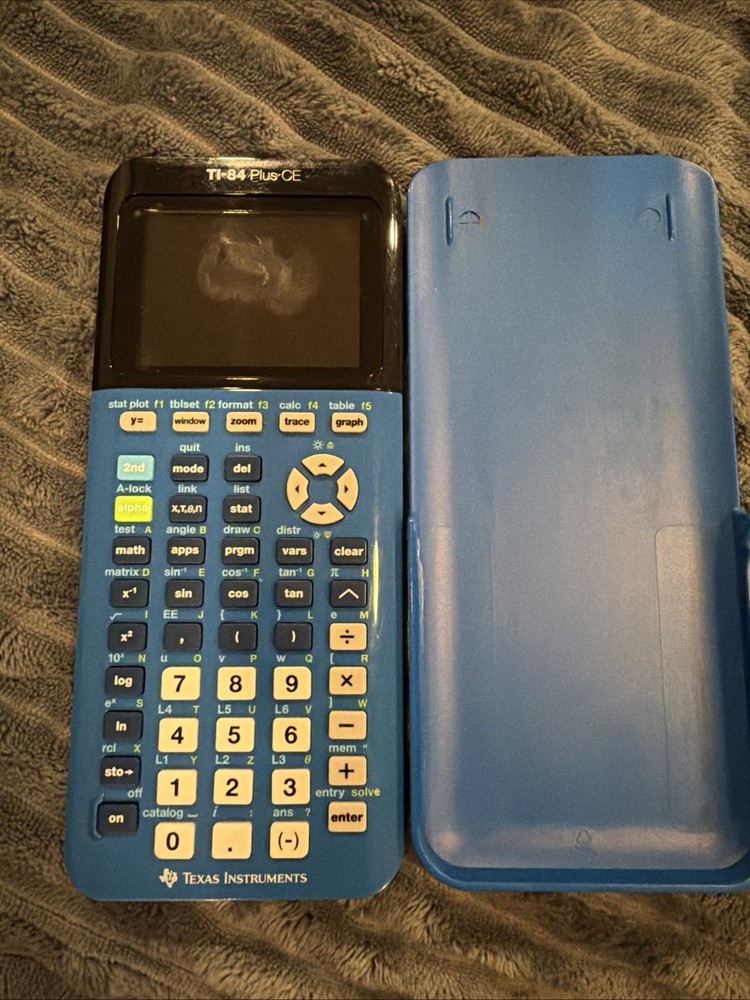 Texas Instruments TI-84 Plus CE Python blue