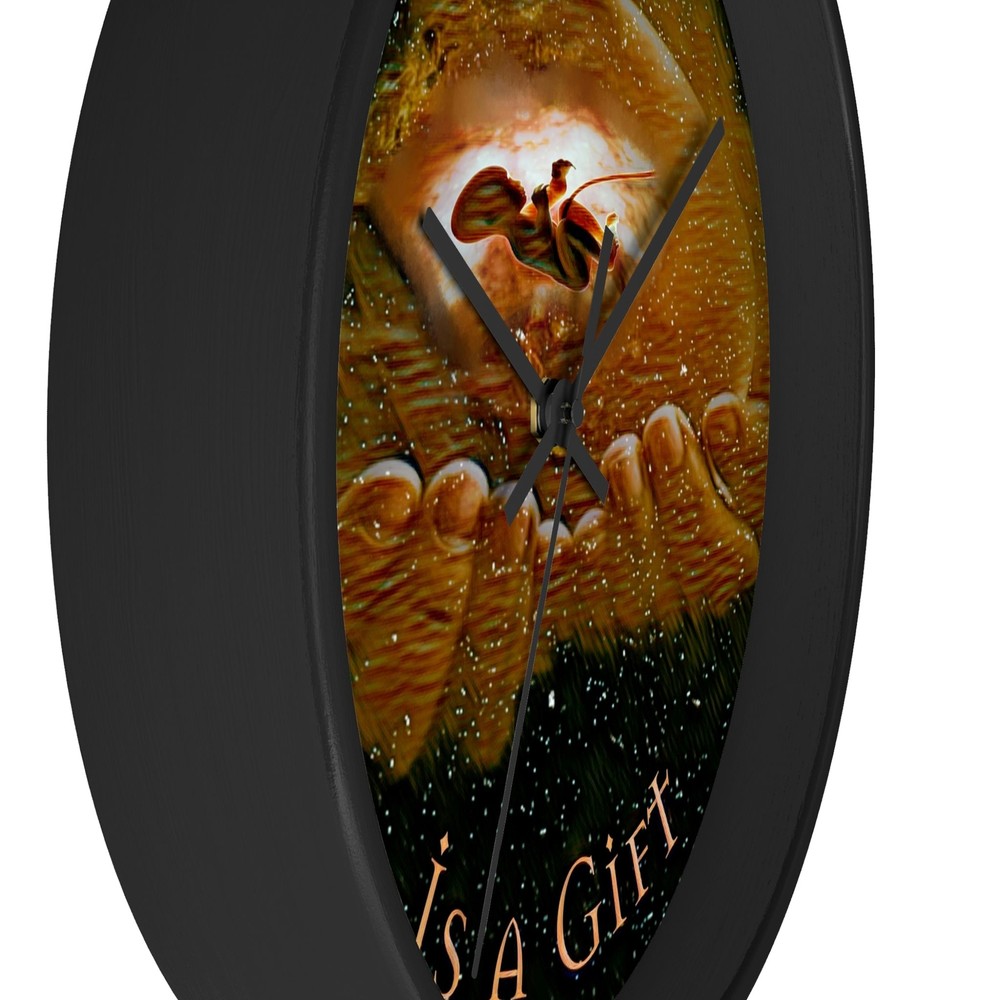 Wall Clock "Life is a Gift"