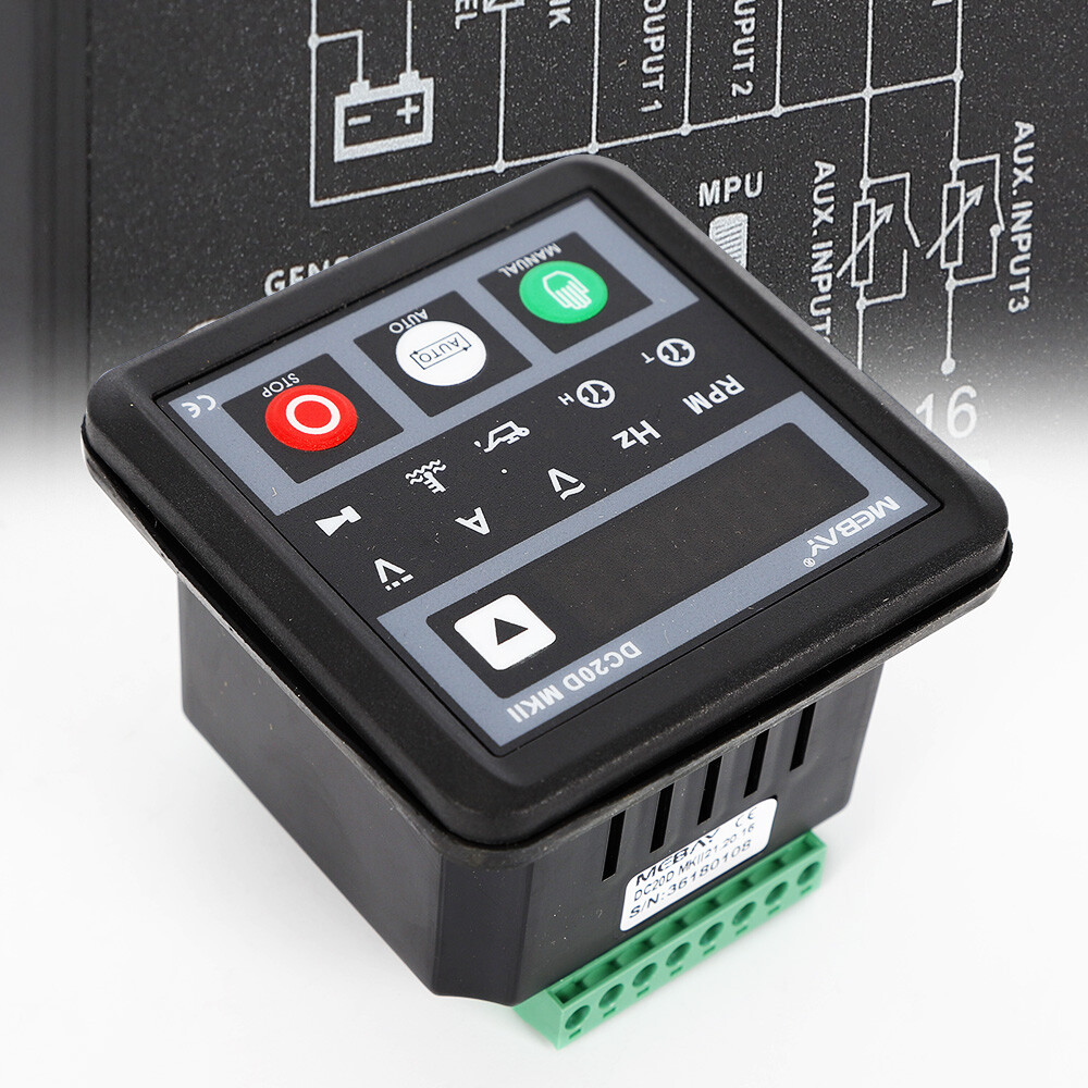Genset Controller DC20D MK2 Generator Controller For Gasoline Genset