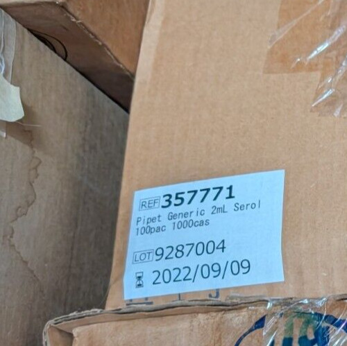 100PC 2ml Serological Pipet 357771