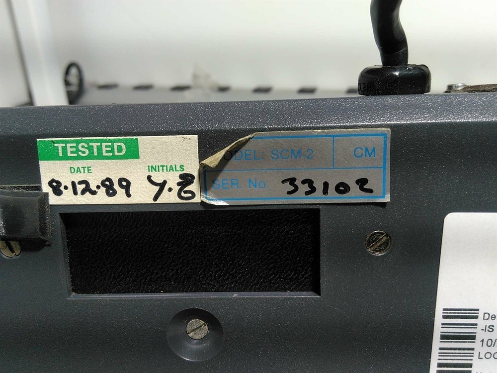 Defective Auditel SCM-2 Discussion Unit Red Button AS-IS