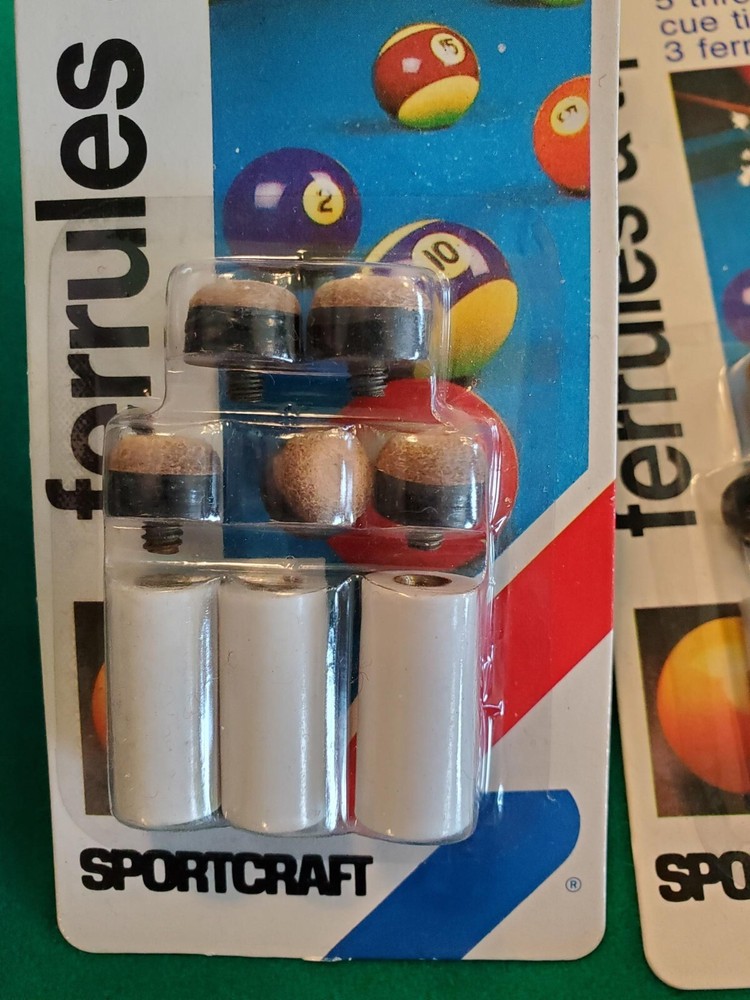 SPORTCRAFT CUE TIPS & FERRULES