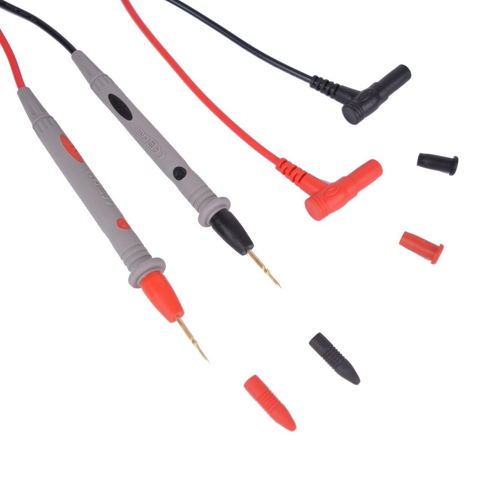 Ergonomic 2 Pair Multimeter Probes – Perfect for Electrical Testing 20A 1000V