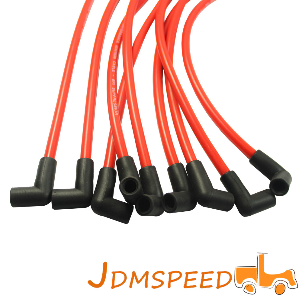 10.5 MM High Performance Spark Plug Wire Set 350 383 454 Electronic SBC BBC HEI