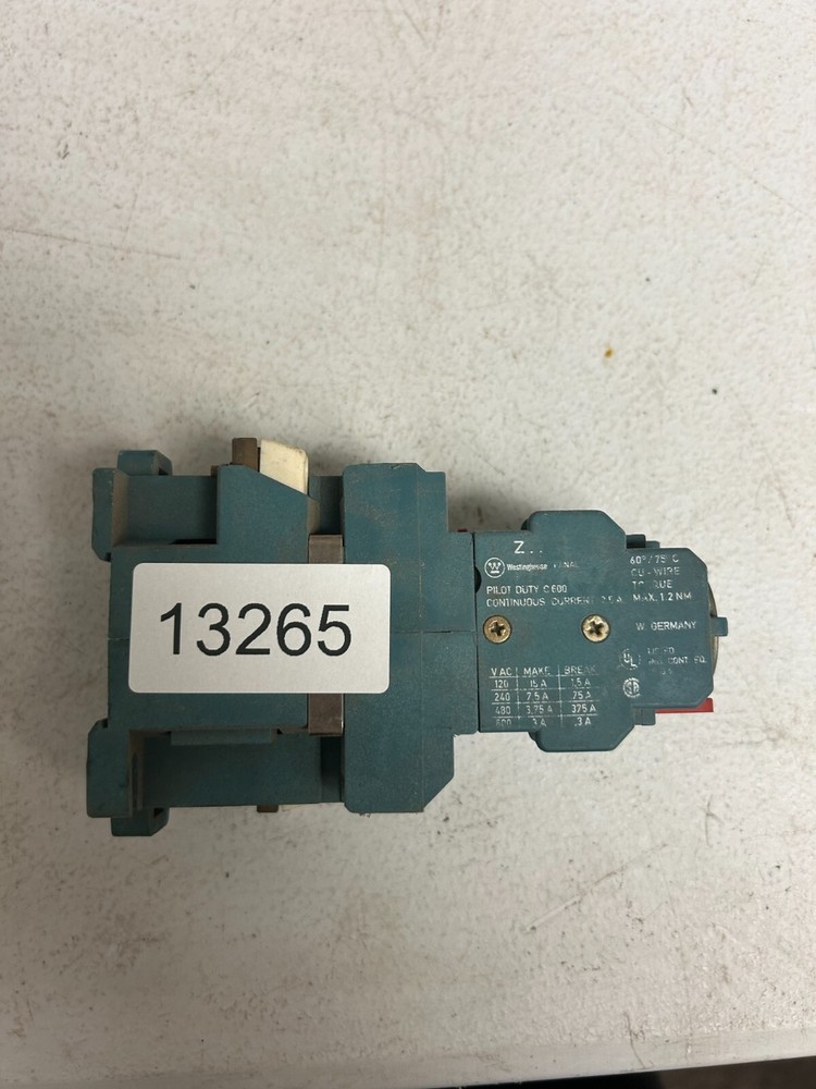 Westinghouse Contactor DSL 9 660V