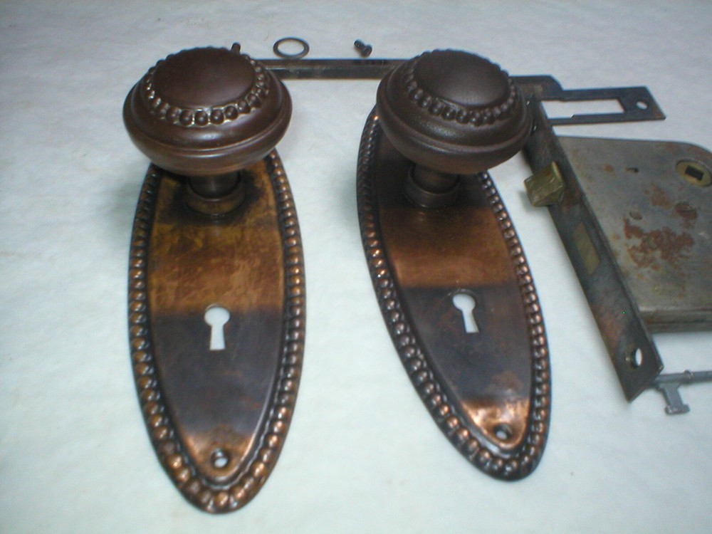 Antique Victorian Era Door Hardware