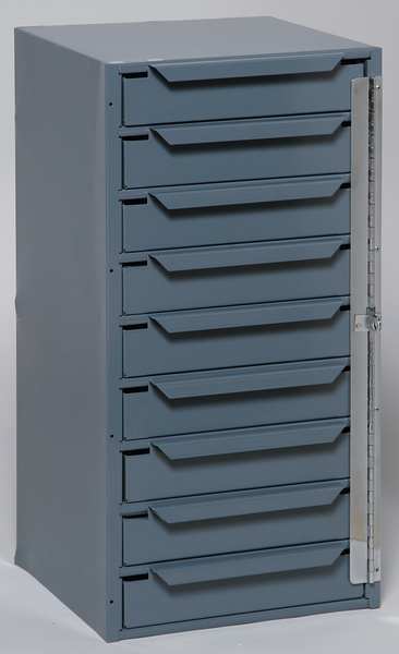 Durham Mfg 611-95 Storage Cabinet,12-5/8 In W,9 Drawers
