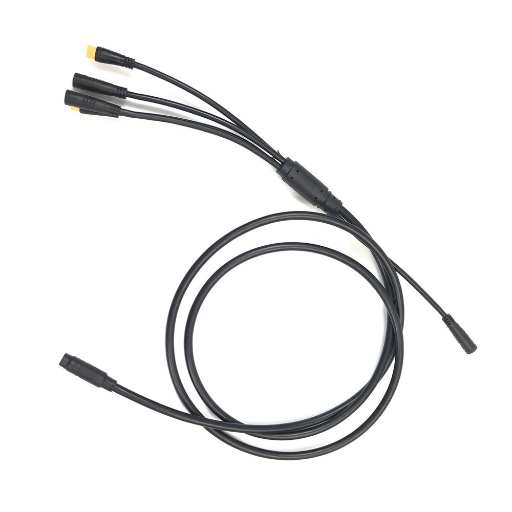 1 to 5 Electric Bicycle E-bike Waterproof Integration Cable For KT Controller