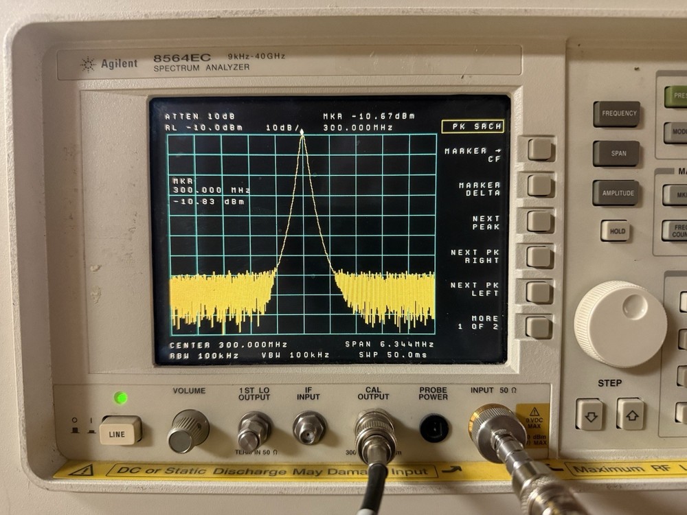 Agilent / HP 8564EC 40GHz Spectrum Analyzer W/opt.007 Tested
