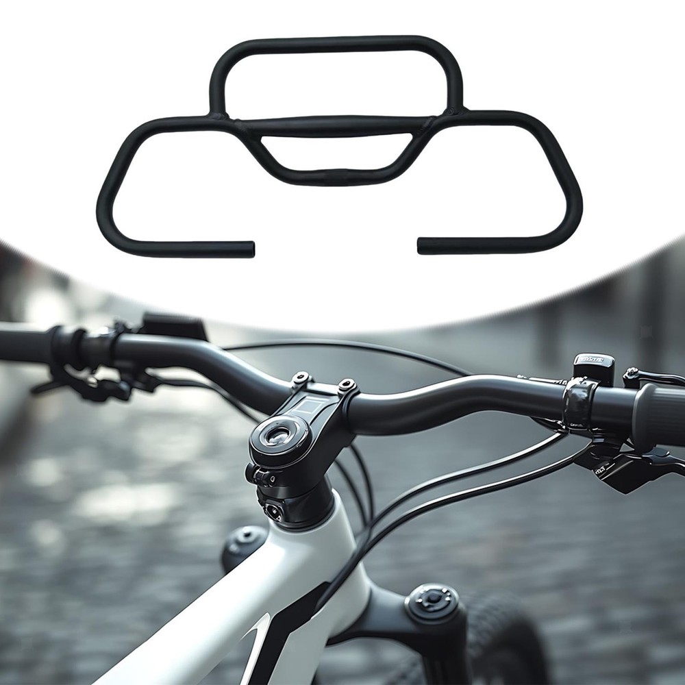 Road Bend Handlebar Black Bicycle Handlebar