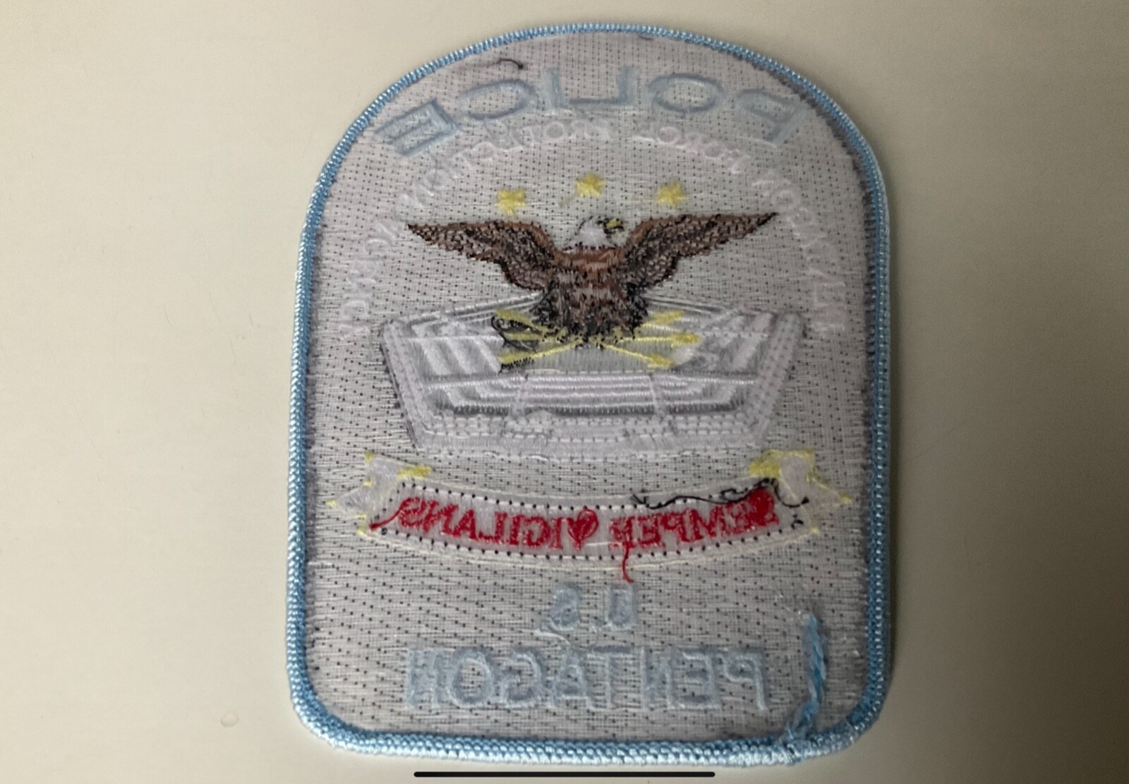 POLICE PENTAGON FORCE PROTECTION AGENCY U.S. PENTAGON PATCH