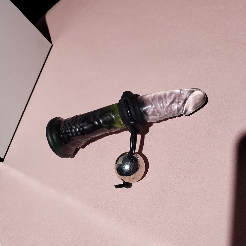 3 Size Penis Extender Enlarger Weight ALL Day Wearing Male Ball Stretcher Weight