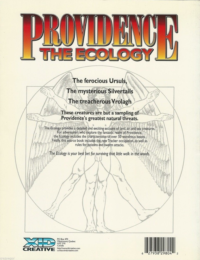 Providence The Ecology Sourcebook - XID Creative - XID Creative *FS