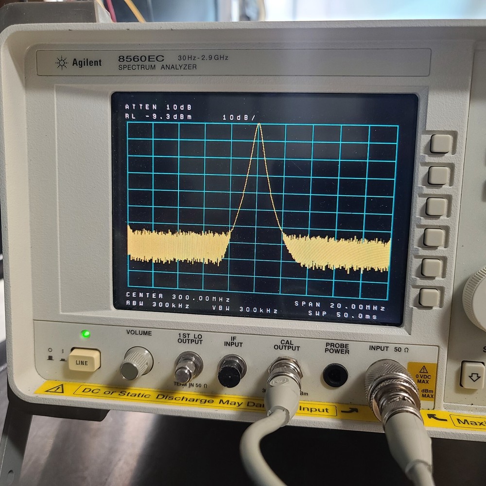 HP 8560EC RF Spectrum Analyzer 30Hz-2.9GHz OPT 007