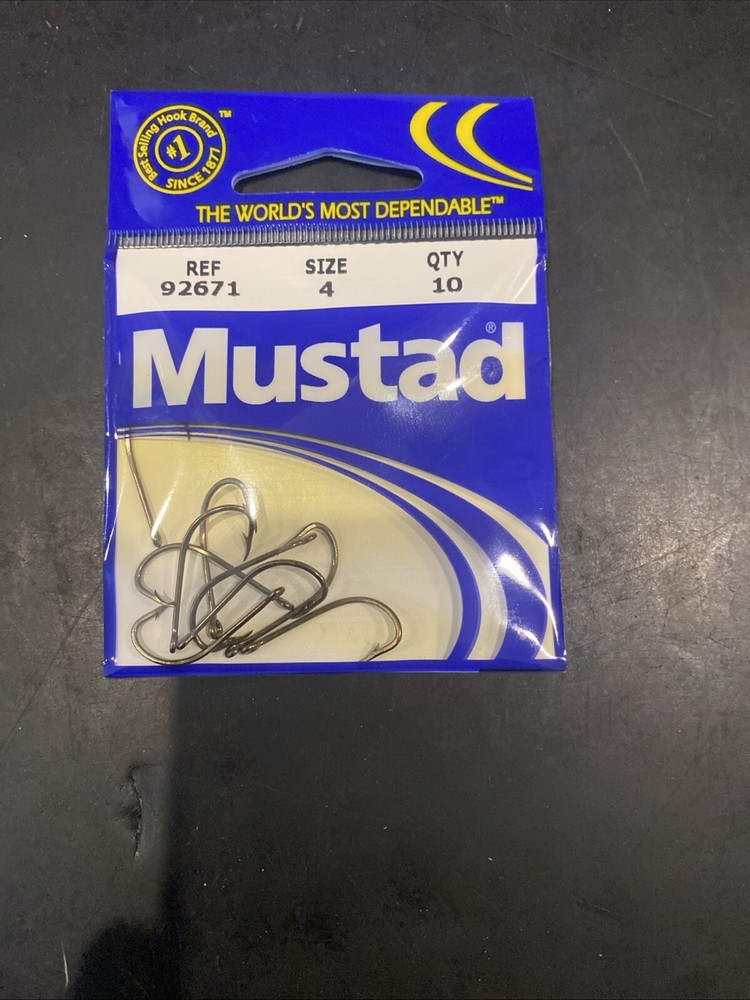 Mustad Ref 92671 Size 4 10 Per Pack