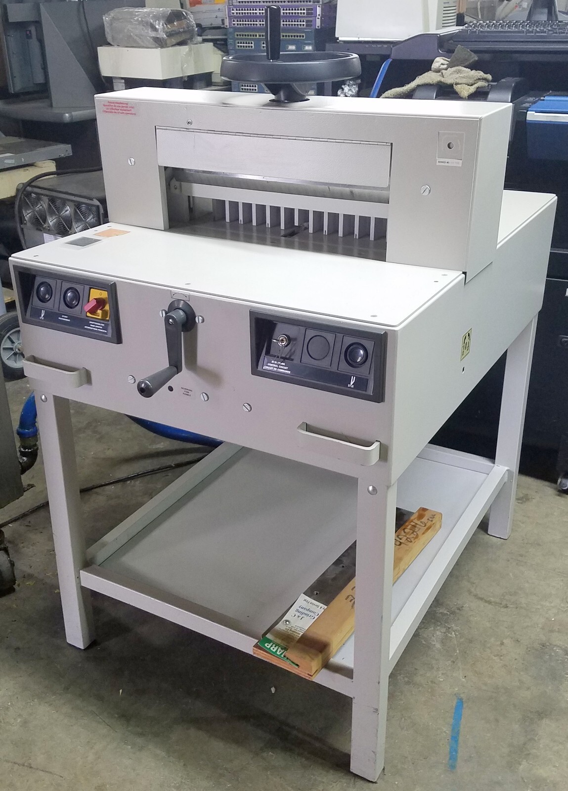 Ideal 4810 18.5" Industrial Electric Guillotine Paper Cutter