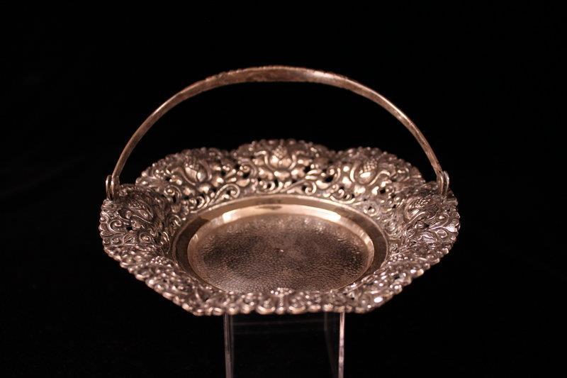 Fine Antique Silver Dish.