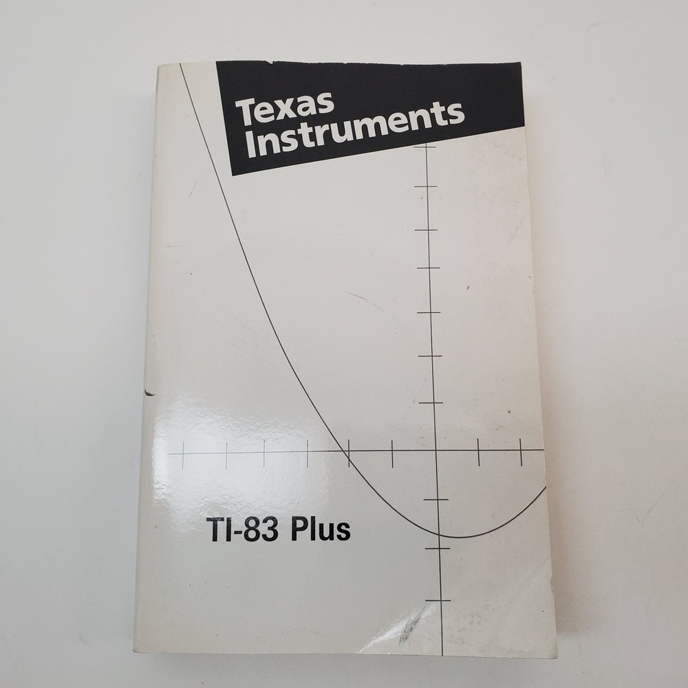 TI-83 Plus Graphing Calculator Tested Working With Manual Pre‑Owned