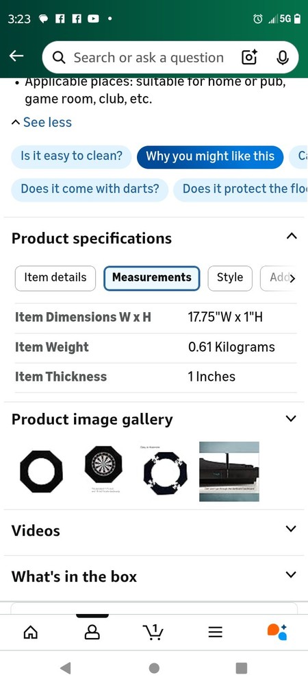 Octagonal Dart Board Backboards 4Pcs Removeble Dartboard Surround Wall Protector