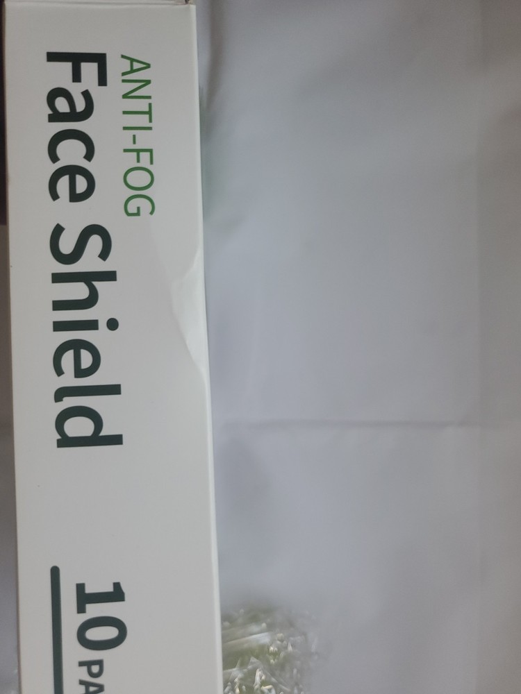 Anti Fog Face Face Shild 10 Pack