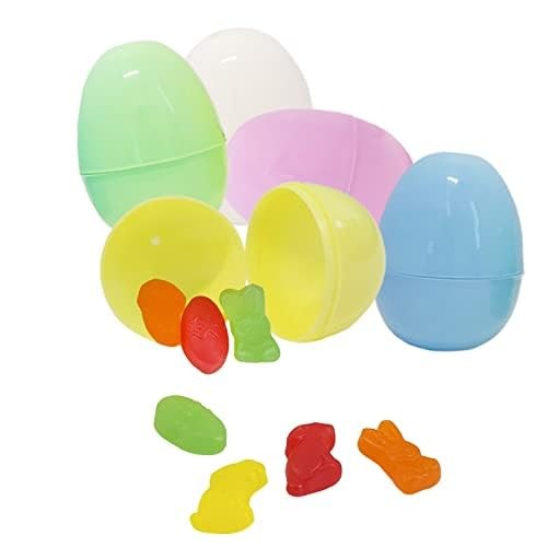 The Dreidel Company Fillable Easter Eggs 25-Pack, Multicolored