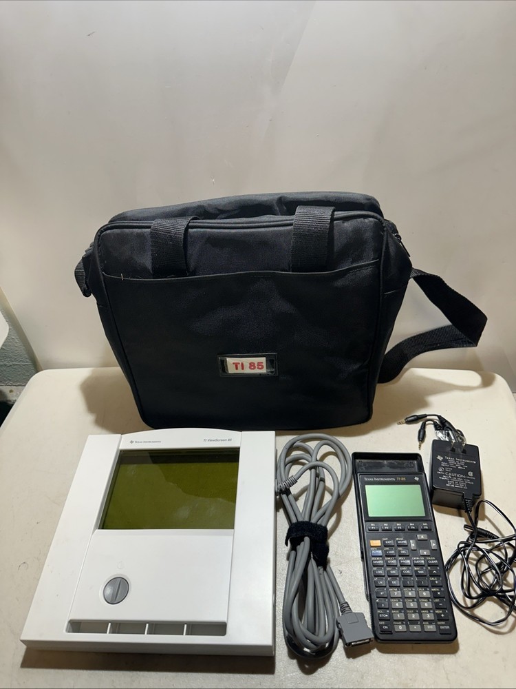 Texas Instruments TI-85 Graphing Calculator with View Screen - With Bag