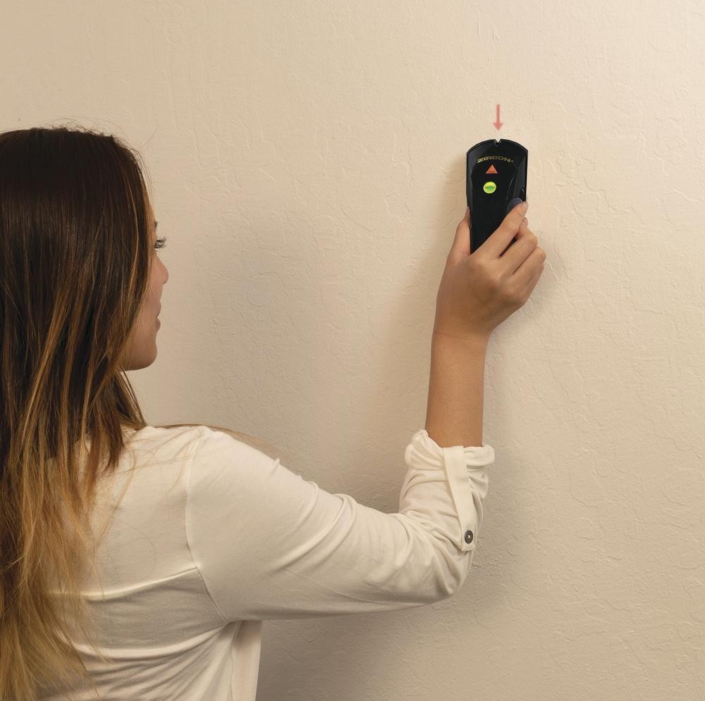 Zircon StudSensor Basic SL Stud Finder Wood & Metal Studs 3/4" Deep Scan