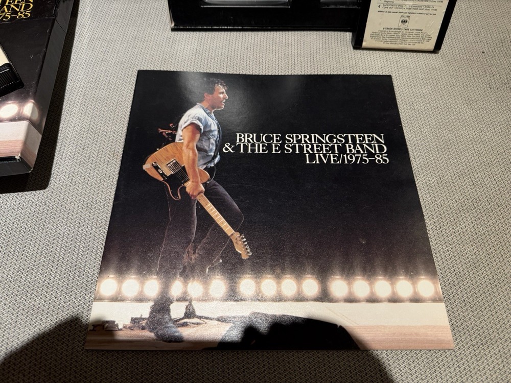 Bruce Springsteen Live 1975-85 RARE 8-Track Version READ