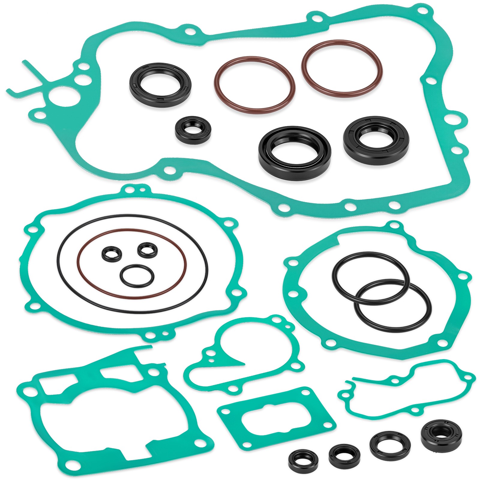 Complete Gasket Kit W/ Oil Seal for Yamaha YZ125 1998-2000 2001 2002 2003 2004
