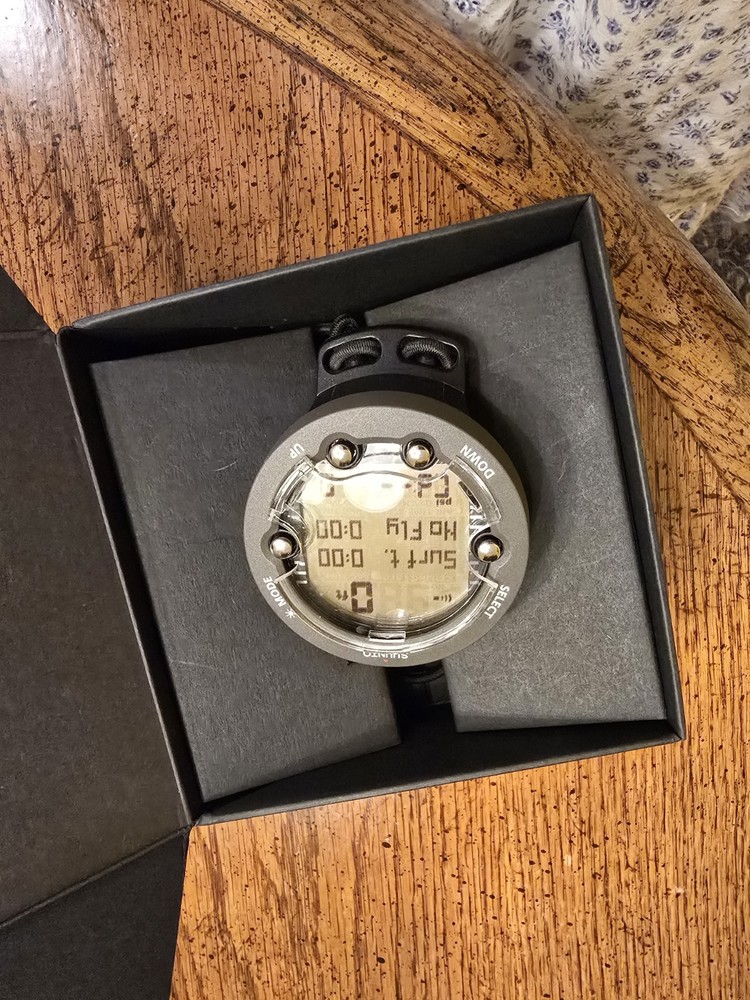 Suunto Vyper Nova Graphite Dive Computer with Bungee Mount