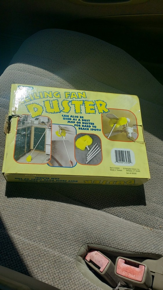 Hampton Direct-Ceiling Fan Duster Dust Floor Mop Surrounds and Captures Dust